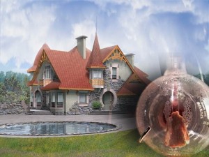 дом из кожи