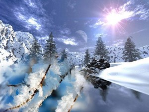 зимний пейзаж